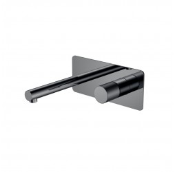 Boheme Смеситель STICK из стены Shine Gun Metal SPIRALE 125-SGM.4