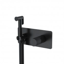 Boheme Смеситель гигиенический STICK BLACK SPIRALE 127-BB.4