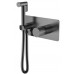 Boheme Смеситель гигиенический STICK Gun Metal c ручкой TOUCH 127-GM.2