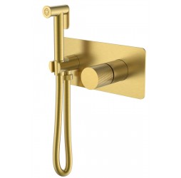Boheme Смеситель гигиенический STICK Matt Gold c ручкой TOUCH 127-MG.2