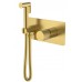Boheme Смеситель гигиенический STICK Matt Gold c ручкой TOUCH 127-MG.2