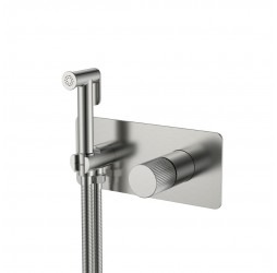 Boheme Смеситель гигиенический STICK NICKEL BRUSH LINEA 127-NB.3