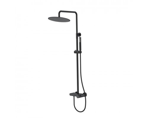 Boheme Стойка для душа STICK BLACK SPIRALE 128-BB.4