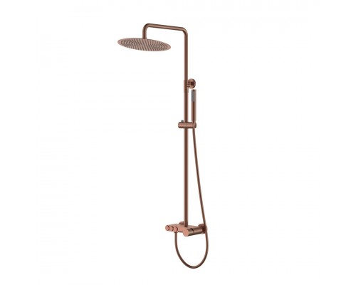 Boheme Стойка для душа STICK BRUSHED BRONZE DIAMOND 128-BRB