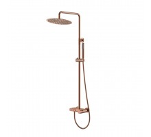 Boheme Стойка для душа STICK COPPER BRUSHED DIAMOND 128-CB