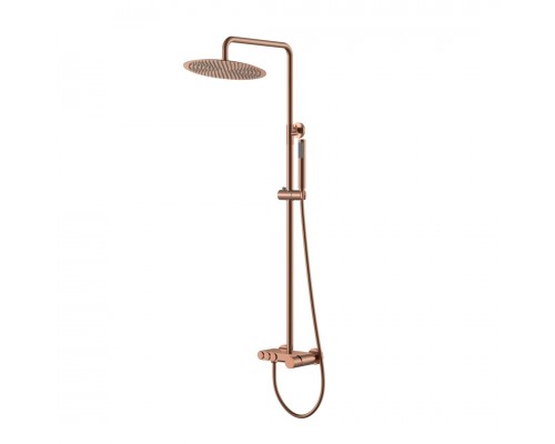 Boheme Стойка для душа STICK COPPER BRUSHED DIAMOND 128-CB