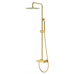 Стойка для душа STICK Matt Gold c ручкой TOUCH 128-MG.2