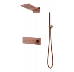 Boheme Встроенная душевая система FUSION, трехпозиционная BRUSHED BRONZE 130-BRB