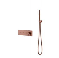 Boheme Смеситель FUSION с ручным душем COPPER BRUSHED 130-SYS-CB