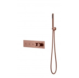 Boheme Смеситель FUSION TERMO с ручным душем COPPER BRUSHED 131-SYS-CB