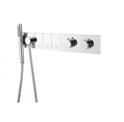 Boheme Смеситель ZODIAC THERMO с ручным душем CHROME 133-SYS-CR