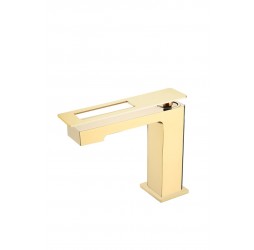 Boheme Смеситель Q для умыв. низ. GoldGold_Комплект 141-GG