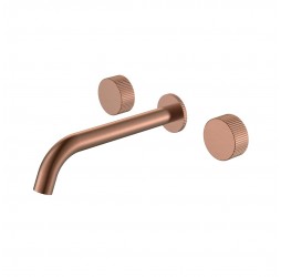 Boheme Смеситель из стены STICK LINEA на 3 отв. COPPER BRUSHED 152-2-CB.3