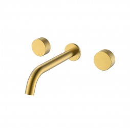 Boheme Смеситель из стены STICK SPIRALE на 3 отв. Matt Gold 152-2-MG.4