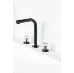 Boheme Смеситель на столешницу ELEGANTE на 3 отв. BLACK 152-B-EL