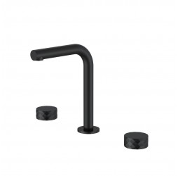 Boheme Смеситель на столешницу STICK DIAMOND на 3 отв. BLACK 152-B.1