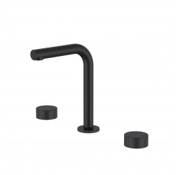 Boheme Смеситель на столешницу STICK LINEA на 3 отв. BLACK 152-B.3