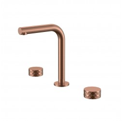 Boheme Смеситель на столешницу STICK DIAMOND на 3 отв. COPPER BRUSHED 152-CB.1