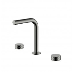 Boheme Смеситель на столешницу STICK DIAMOND на 3 отв. Gun Metal 152-GM.1