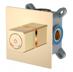 Boheme Смеситель автоматический встроенный QUAD Gold 154-5-G