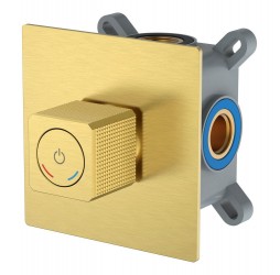 Boheme Смеситель автоматический встроенный QUAD Matt Gold 154-5-MG