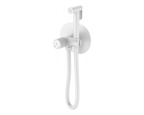 Boheme Смеситель гигиенический TECH Matt White 157-MW