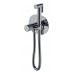 Boheme Смеситель гигиенический TECH Shine Gun Metal 157-SGM