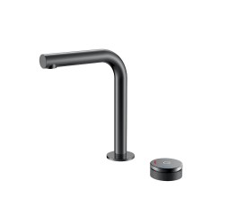 Boheme Смеситель автоматический для раковины на 2 отв. TECH Shine Gun Metal 158-SGM