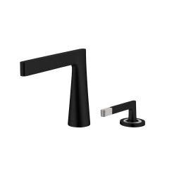 Boheme Смеситель Boheme Duo для раковины, 2х-позиционный BLACK 161-B