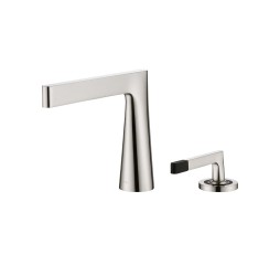 Boheme Смеситель Boheme Duo для раковины, 2х-позиционный NICKEL BRUSH 161-NB