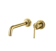 Boheme Смеситель для умывальника из стены, ETERNA GOLD 175-G