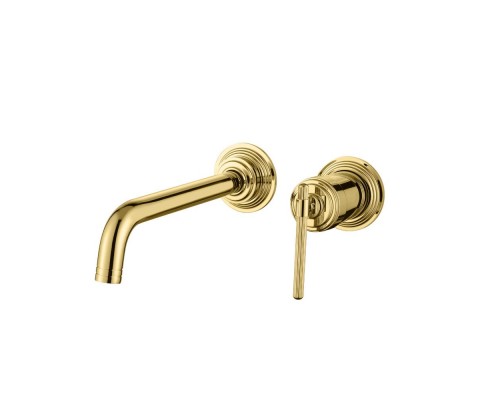 Boheme Смеситель для умывальника из стены, ETERNA GOLD 175-G