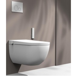 Panasonic Унитаз-биде электронный Panasonic CH2730 с инсталляцией и кнопкой смыва_Комплект 2730