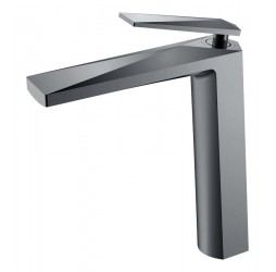 Boheme Смеситель для умывальника высокий VENTURO Shine Gun Metall 372-SGM