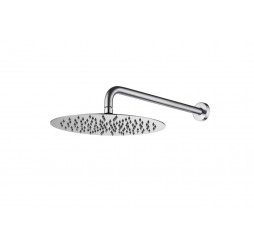 Boheme Верхний душ с кронштейном UNO INOX 30cm латунь 422-TOP-INOX