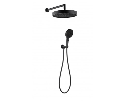 Boheme Лейка ручная+верхняя+выпуск+шланг CELL BLACK 427-B
