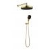 Boheme Лейка ручная+верхняя+выпуск+шланг CELL GOLD 427-G