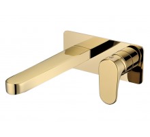Boheme Смеситель для умывальника из стены SPECTRE Gold 455-G