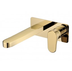 Boheme Смеситель для умывальника из стены SPECTRE Gold 455-G