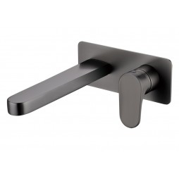 Boheme Смеситель для умывальника из стены SPECTRE Gunmetal 455-GM