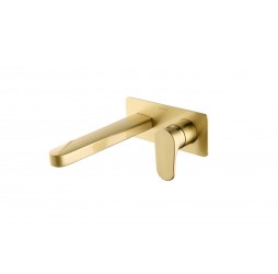 Boheme Смеситель для умывальника из стены SPECTRE Matt Gold 455-MG