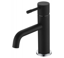 Смеситель для умывальника, Uno. Black Chrome 461-BCR