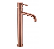 Boheme Смеситель для умывальника высокий, Uno Copper Brushed 462-CB