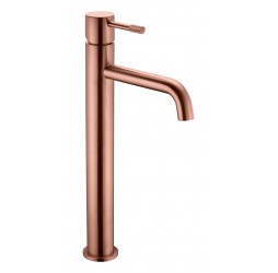 Boheme Смеситель для умывальника высокий, Uno Copper Brushed 462-CB
