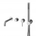 Boheme Смеситель встроенный + ручной душ + излив Uno INOX 464-3-INOX
