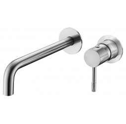 Boheme Смеситель для умывальника из стены, Uno INOX 465-INOX
