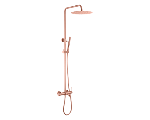 Boheme Стойка для душа со смесителем UNO Copper Brushed 468-CB