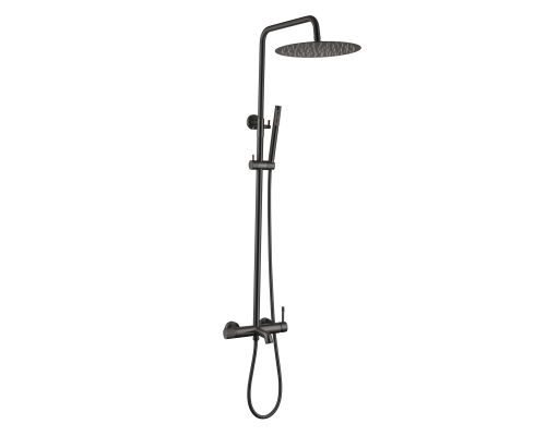 Boheme Стойка для душа со смесителем UNO Shine Gun Metall 468-SGM