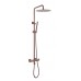 Boheme Стойка для душа c термостатом UNO Copper Brushed 468-T-CB