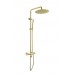 Boheme Стойка для душа c термостатом UNO Matt Gold 468-T-MG